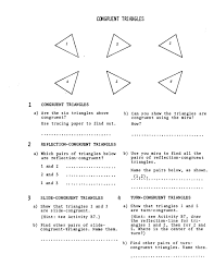 Congruent Triangles How To Find Out Entertaining Activities Teaching