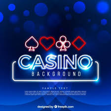 Download Blue Shiny Casino Background And Symbols For Free In 2020 Casino Casino Night Party Casino Theme