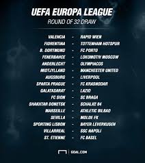 Returns exclude bet credit stake. Uefa Europa League 2015 2016 Round Of 32 Draw Movie Tv Tech Geeks News