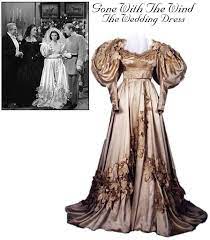 The Wedding Dress Gone With The Wind Costume Design Hollywood Costume