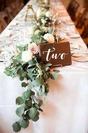 27 Inspiring Wedding Table Number Ideas For 2019 Oh Best Day Ever Rectangle Wedding Tables Long Table Wedding Wedding Table Centerpieces