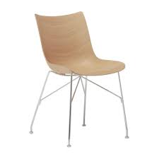 Shop 212concept for affordable, high quality modern wood chair and wood chair design from europe and north america's hottest furniture designers like prostoria. Kartell P Wood Chair Ambientedirect