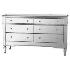 Tidy up your home in style with our glamorous chests of drawers. Nicolette Bedroom 6 Drawer Dresser Mirrored Finish Traditional Dressers By Furniture Import Export Inc Fra2011 6 Drawer Dresser Houzz