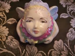 Christmas Fairy Face Pot