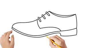 Como Dibujar Un Zapato De Hombre Dibujos Sencillos Youtube