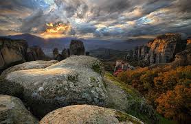 Meteora Mountains Greece Greece Wallpaper Greece Landscape Photos
