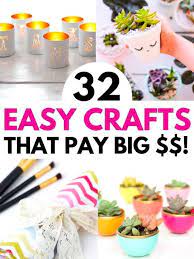 32 Hot Crafts To Sell For Profit For Adults Easter Crafts To Make Money Making Crafts Easy Crafts To Make