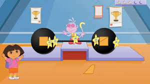 Dora The Explorer Dora Weightlifting Kids Games Online Videos Games For Kids Online Games For Kids Dora The Explorer