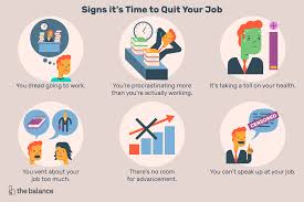 The question of why you're leaving your job might seem invasive or unnecessary, but there are actually very for example, if you say you left your company because the schedule was inflexible, but the position for which you're applying doesn't offer any flexibility, you may not be a fit for this exact job. Signs It S Time To Quit Your Job