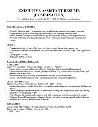combination resume template [examples