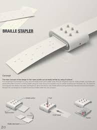 Biodesign The Process Of Innovating Medical Technologies Braille Stapler Designboom Com Presentation Board Design Industrial Design Portfolio Portfolio Design