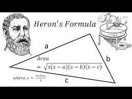 Heron S Formula Area Of A Triangle Knowing Lengths Of 3 Sides Algebraic Proof Steemit Math Formulas Learning Math Studying Math