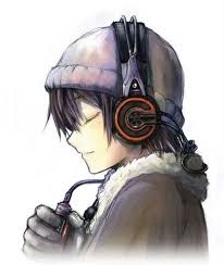 Anime Boy Wearing Headphones Posted By Ryan Cunningham Dorohedoro, anime girls, anime boys, 2d, big boobs, mask, finger pointing. anime boy wearing headphones posted by