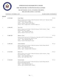 UNITED STATES BANKRUPTCY COURT