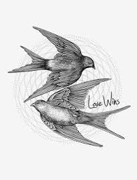 Sketch Bird In Flight Drawing Two Birds Flying With The Idea Of Possibility Two Birds Tattoo Bird Drawings Flying Bird Tattoo