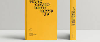 Download Mockup Livro Capa Dura 4 PSD Mockup Templates