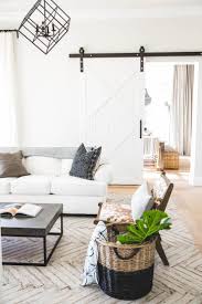 Living Room Featuring Barn Sliding Doors Farm House Living Room Farmhouse Decor Living Room Family Room Design