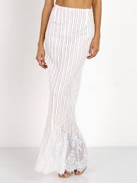 Stone Cold Fox Rossario Skirt White Lace