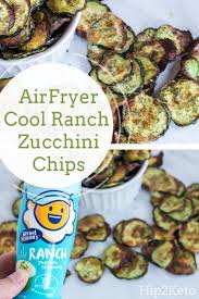 Pin By Amanda Hantke On Keto Low Carb Recipes Restaurants Air Fryer Recipes Healthy Zucchini Chips Air Fryer Recipes Easy