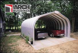 Carport kits provide a portable garage that can even double up like a tent where you can gather with family and friends while enjoying the outdoors. 2 Car Carport And Rv Shelters For Sale Archbuildings Com