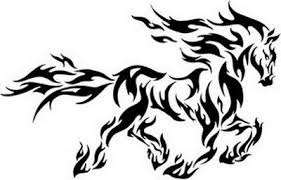 Pin By Kristine Bratcher On Tattoo Tribal Horse Tattoo Horse Tattoo Design Horse Tattoo