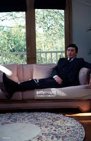 Actor James Drury Poses Fora Portrait In His Home In Circa 1985 In James Drury Actor James James