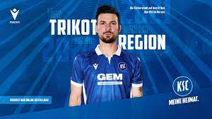 Diese diagonalen streifen bestehen aus zwei teilen, einem komplett grünen teil und einem anderen, der aus grünen kinder trikot home 20 21 der offizielle onlineshop des sk sturm from shop.sksturm.at. Karlsruher Sc Das Ist Das Neue Ksc Heimtrikot Fur Die Saison 2021 22 Meinka