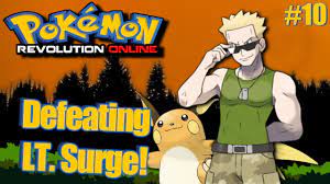 Nov 16, 2018 · gym leader: Pokemon Revolution Online Lt Surge Is Easy Episode 10 Youtube