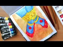 Easy Maa Kali Drawing Easy Kali Maa Leg Drawing Easy Kali Pujo Diwali Drawing Easy Watercolour Art Youtube Diwali Drawing Easy Drawings Drawings