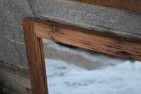 I.e, the total overall look. Country Mirror Made From 150 Year Old Reclaimed Wormy Chestnut Lumber Hz Tn1 1727194720