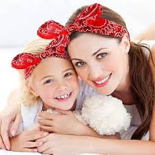 Amazon.com : Hicarer 2 Pieces Bandana Headband for Women, Knot Retro Print  Bandana Paisley Print Headband Adjustable Headwrap(Red) : Beauty & Personal  Care