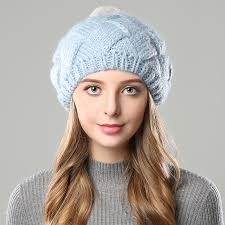 See more ideas about knitting, knitted hats, knitting patterns. 2018 Winter Raccoon Faux Fur Pompom Beret Ladies Knit Hat Hand Knitted Cap Female Berets Hats For Women Boina Feminina Gorras Women S Berets Aliexpress