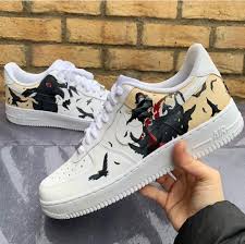 Behind The Scenes By Kickzincolor In 2020 Nike Air Shoes Custom Shoes Diy Naruto Shoes