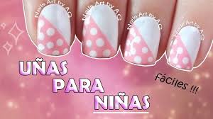 Uñas decoradas para niñas 2019. Diseno De Unas Para Ninas Lindo Y Facil Youtube