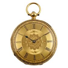 Antique vintage c1880 solid 18k gold pocket watch stauffer & sons 42 grms all in. English 18k Gold Pocket Watch By Jameson Of Dublin Renaissance Antiques