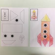 Decoupage La Fusee Maternelle Decoupage Maternelle Espace Maternelle