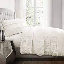 I like the look and one can store things under the bed without it. Full Queen Nova Ruffle Comforter Set White Lush Decor Target