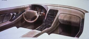 No honda has a particularly fine infotainment system, so we suppose it's a bit much to expect one of the. Acura Nsx Interior Sketch 1989