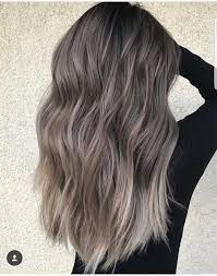 This shade of brown ash hair dye is perfect in removing the red and orange tones seen in the brown hair color especially when exposed to the sunlight. Ombre Dark Brown Ash Grey Hair Novocom Top