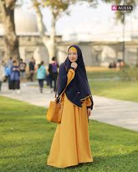 Background warna kuning polos background keren warna biru 1600x962 download hd wallpaper wallpapertip. Gamis Set Syari Warna Kuning Terbaru 2020 By Aulia Fashion Gaya Hijab Model Pakaian Hijab Fashion 2020