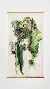 Plant Life Textile Art By Ana Teresa Barboza Embroidery Art Textile Artists Nature Art