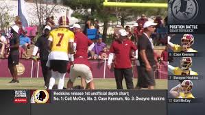 Whos No 1 Washington Redskins Release First Unoffical