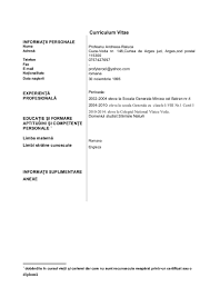 This article will highlight the importance of each of these sections, and. Model Cv Europass In Limba Romana Cool Europass Cv Template Romana Picture Jambu Panas