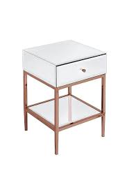 Rose Gold Side Table Stiletto Toughened White Glass And Rose Gold Side Table Rose Gold Side Table Australia Gold Room Decor Gold Bedroom Decor Gold Side Table