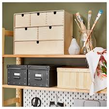 It's a perfectly rustic backdrop for your place settings. Moppe Birch Plywood Mini Chest Of Drawers 42x18x32 Cm Ikea