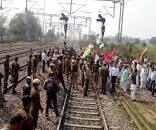 IN PICS Kisan Rail Roko Andolan: देखिए- दिल्ली ...