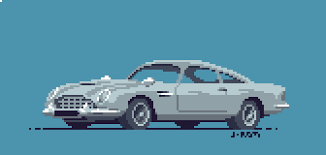 That distinction is reserved for its successor. J Rom On Twitter Jamesbond S Legendary 1963 Aston Martin Db5 Pyxeledit Pixelart Pixel Dailies Pyxeledit Master33 Color Palette Coming Soon To The Eightees Https T Co P8g8l5wdor