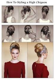 An Audrey Hepburn Esque High Chignon Vintage Hairstyles Tutorial Vintage Hairstyles Chignon Hair