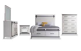 Check spelling or type a new query. Montana Queen White Storage Bedroom Set Bob S Discount Furniture