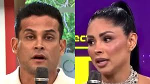 Christian Domínguez se dirige con sarcasmo a Pamela Franco: “Tiene razón,  todos nos hemos pintado de cuerpo entero”